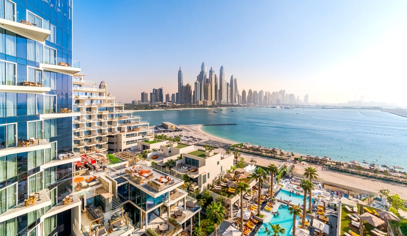 FIVE Palm Jumeirah Dubai-Luxe Sea_View from balcony_12597
